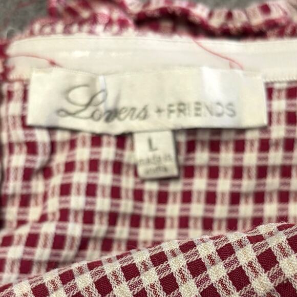 Gingham Plaid Off the Shoulder Mini Dress - Picture 4 of 6